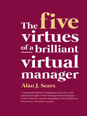 cover image of The Five Virtues of a Brilliant Virtual Manager
